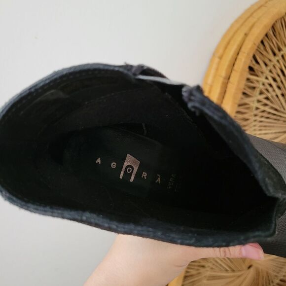 Agora Ankle Boots Heeled 41 9.5 - Picture 8 of 11